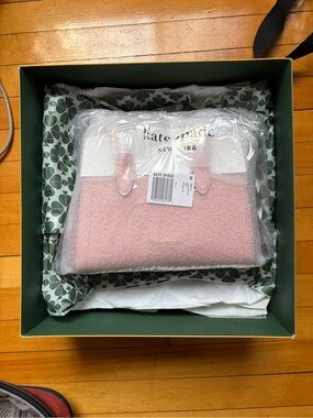 kate spade knott leather mini satchel NWT